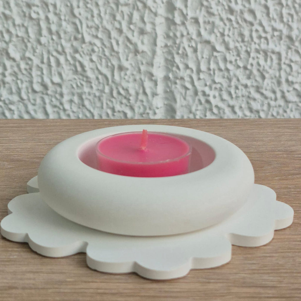 Dúo base + portavelas